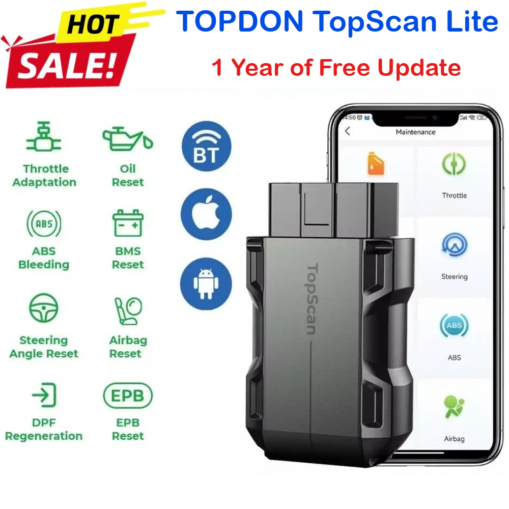 Topdon Tc001 Thermal Camera - Herramienta de Diagnóstico para Automóviles TOPDON