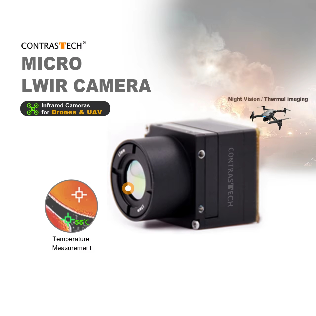 Thermal Module 640X512 Core - 640x512 LWIR núcleo de imagen térmica
