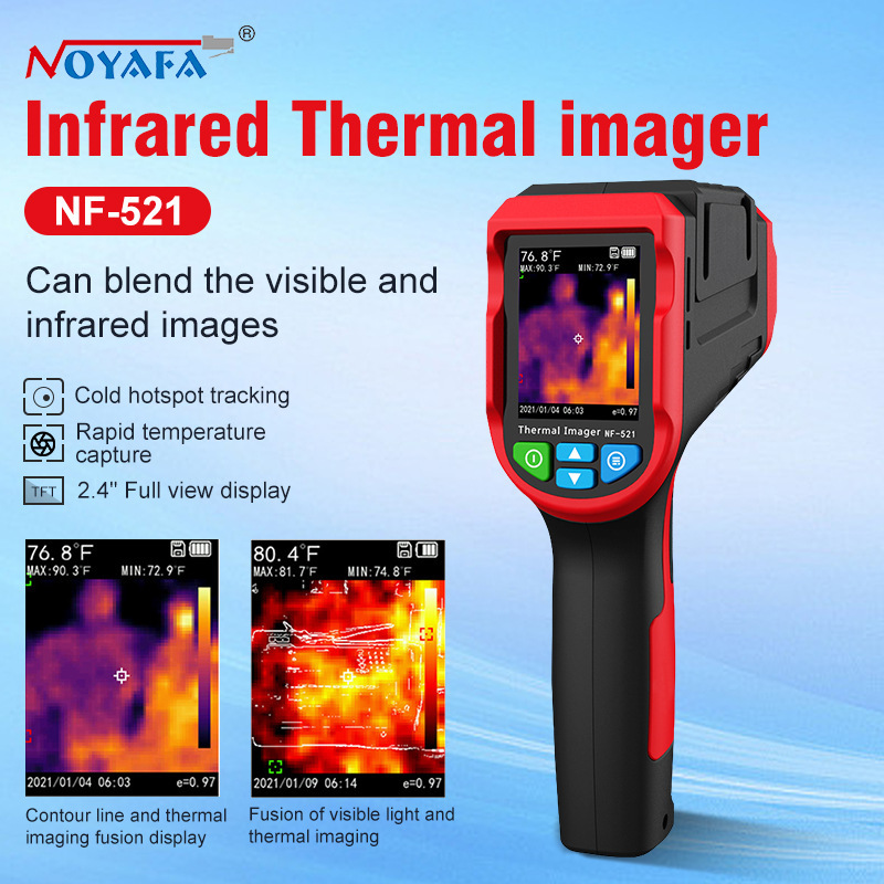 Termómetro de medición de temp - Nf 521 Thermal Imaging Camera reseña y precio