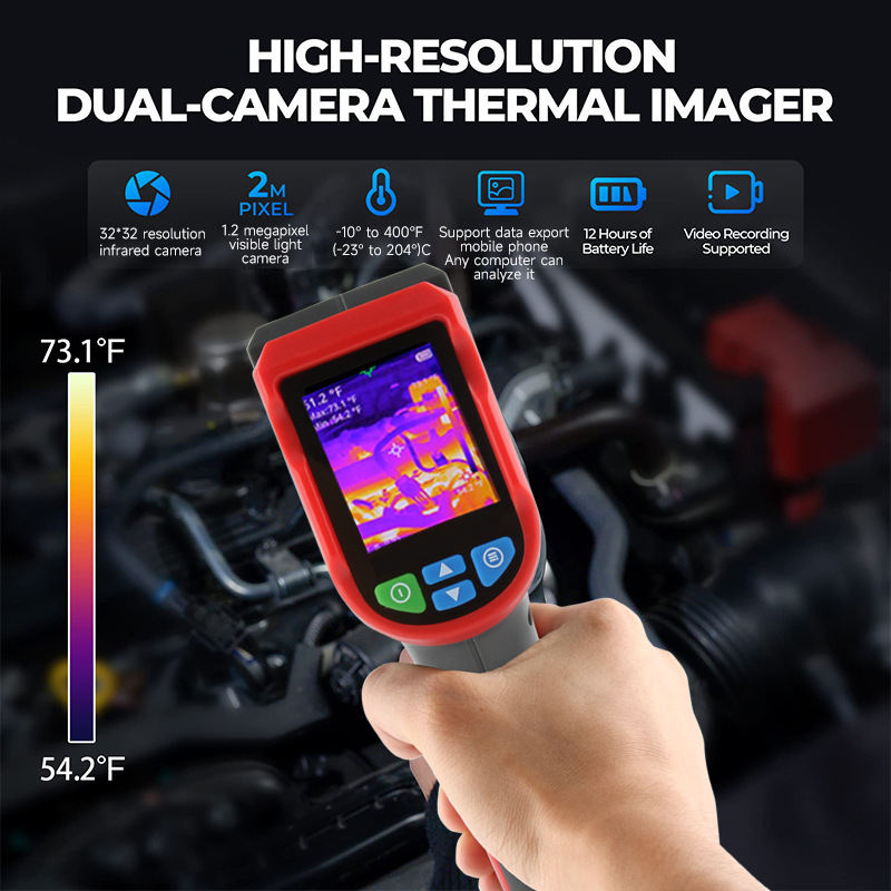 Termómetro de medición de temp - Nf 521 Thermal Imaging Camera reseña y precio