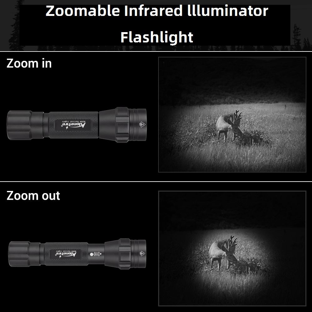 IR850nm&940nm Última Linterna  - Hunting Thermal Imaging Scope reseña y precio
