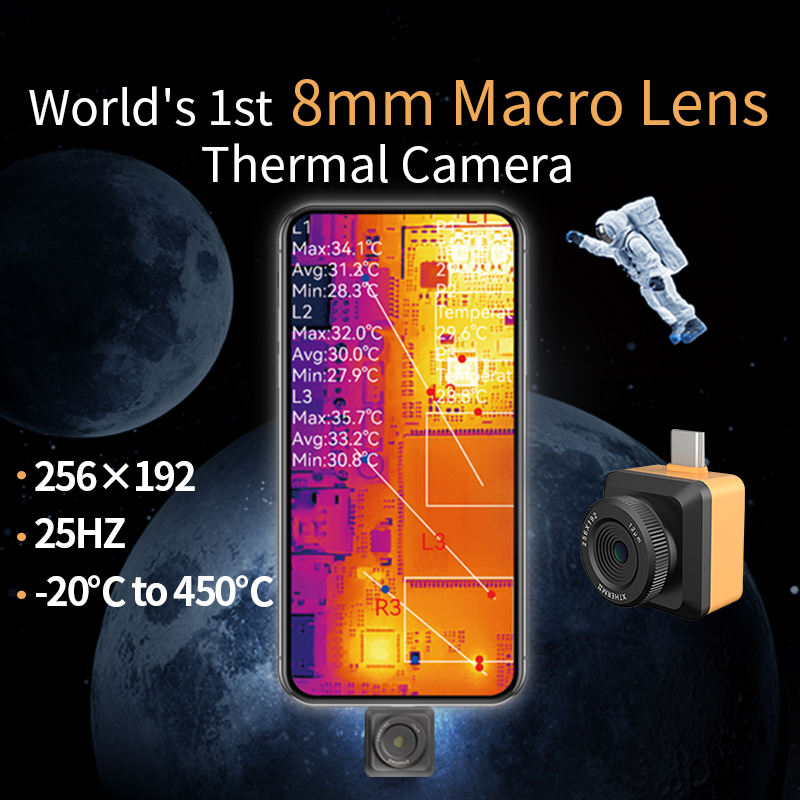 InfiRay T2S + cámara térmica i - Infiray P2 Pro Macro Lens reseña y precio
