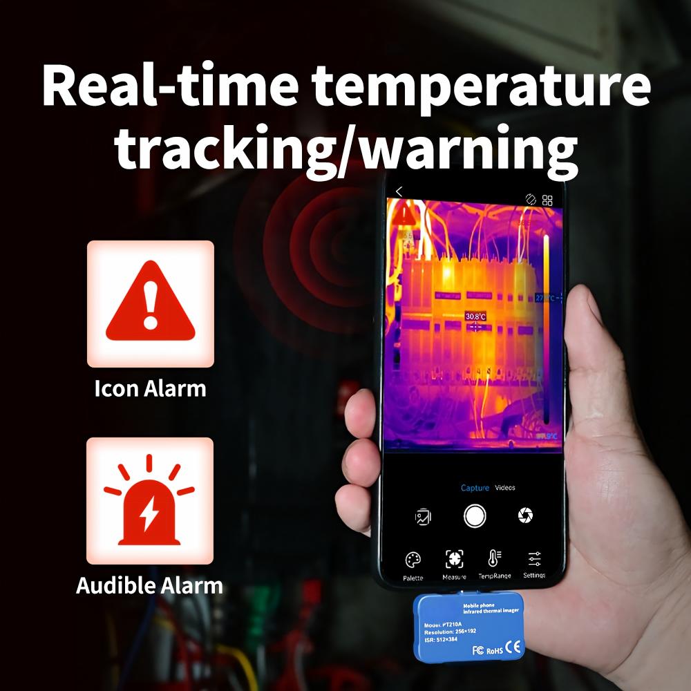 Cámara termográfica para Andro - Thermal Imaging Camera 256X192 reseña y precio