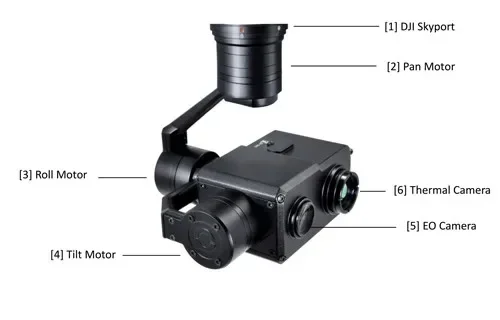 Mini Z10TIR, cámara con estabi - Thermal Imager Drone Gimbal reseña y precio