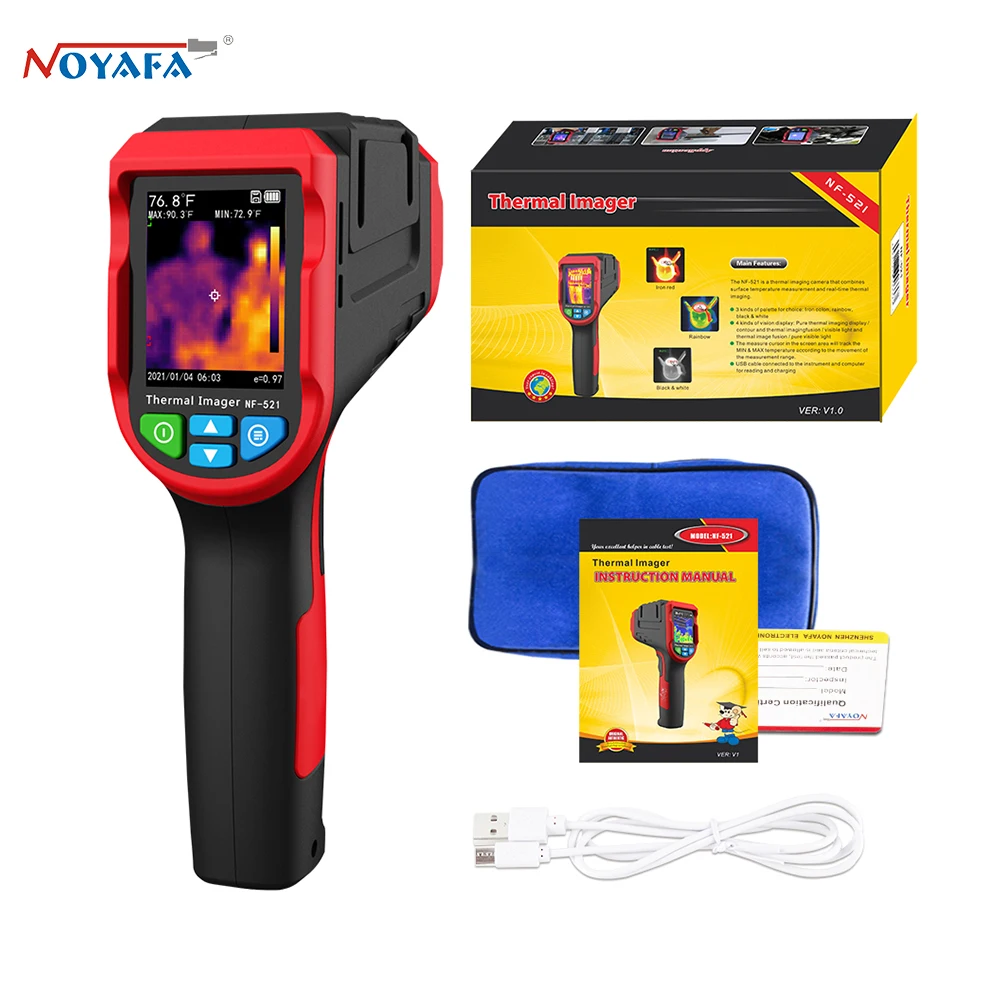 Cámara Termográfica Industrial - Nf 521 Thermal Imaging Camera reseña y precio
