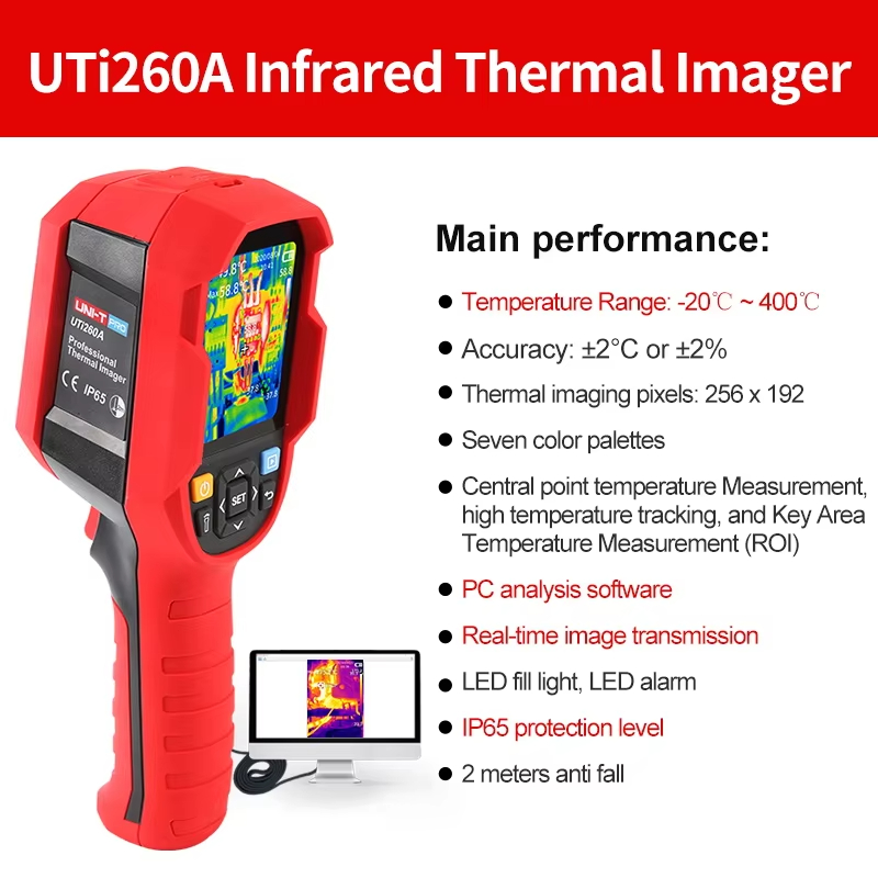 Cámara termográfica infrarroja - Thermal Imaging Camera 256X192 reseña y precio